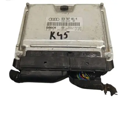 Audi A4 S4 B6 8E 8H Engine control unit/module 8E0907401M 1039S05943 0281011255