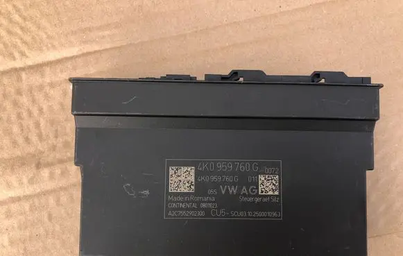 Audi A6 S6 C8 4K Other control units/modules 4K0959760G A2C7552902300