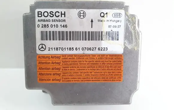 Mercedes-Benz E W211 Airbag control unit/module 2118701185 0285010146