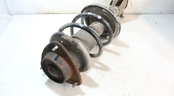 Front shock absorber with coil spring