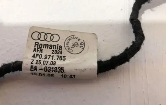 Audi A6 S6 C6 4F Wing mirror switch 4F0971765