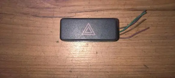 BMW 3 E36 Hazard light switch 1378128 927488