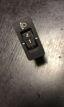 BMW 5 E39 Headlight level height control switch 8360460
