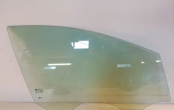 Opel Astra K Front door window glass four-door 43R000055
