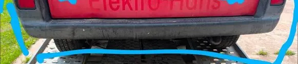 Volkswagen Transporter - Caravelle T4 Rear bumper