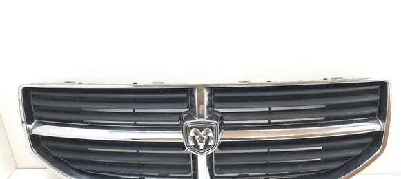 Dodge Caliber Front bumper upper radiator grill OYE69TRMAB