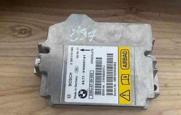 BMW 1 E81 E87 Airbag control unit/module 0285010066 31916605701J 9166057