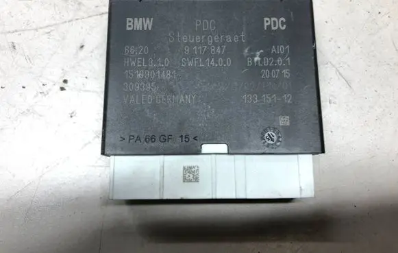 BMW X3 F25 Parking PDC control unit/module 9117847 1519901481 13315112