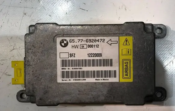 BMW 7 E65 E66 Airbag control unit/module 6920472 12220009