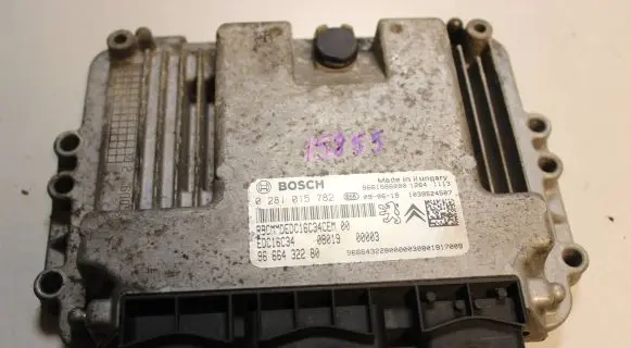Peugeot Bipper Engine control unit/module 9666432280 9661586080 0281015782