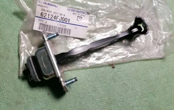 Subaru Forester SH Rear door check strap stopper 62124FJ001