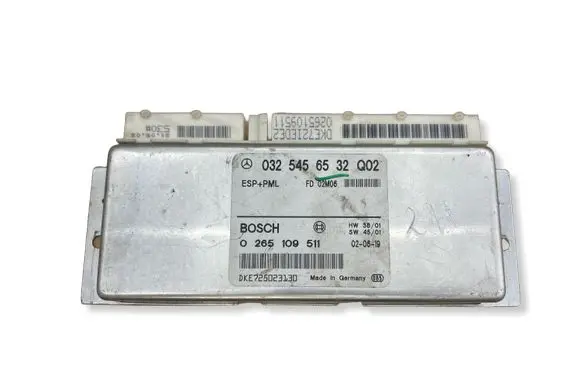 Mercedes-Benz E W211 ESP (stability system) control unit 0325456532