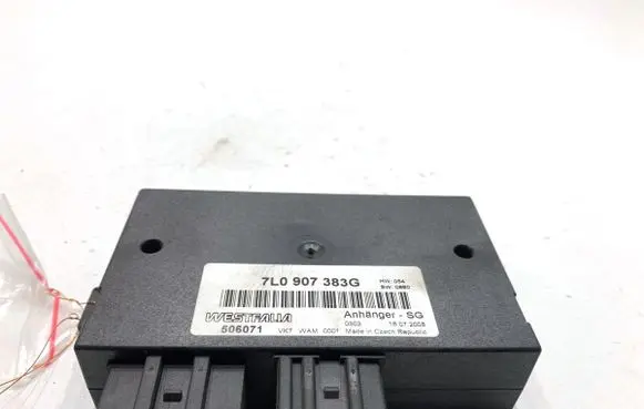 Volkswagen Touareg I Tow bar trailer control unit/module 7L0907383G