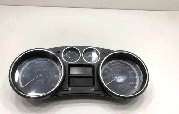 Peugeot 308 Speedometer (instrument cluster) 9665107380