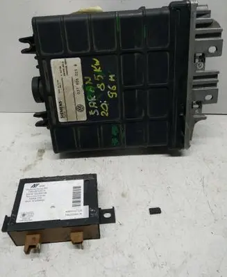 Volkswagen Sharan Engine ECU kit and lock set 037906025B 5WP4161