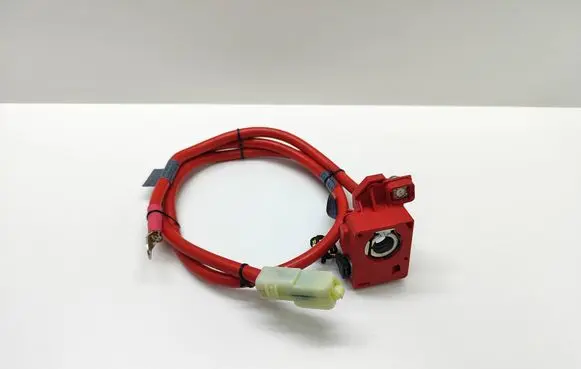 BMW 5 E60 E61 Positive cable (battery) 6989782 698978202 699782