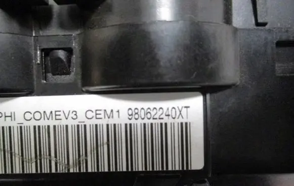 Peugeot Partner Fog light switch 98 062 240 XT