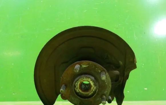 Nissan Leaf I (ZE0) Front wheel hub spindle knuckle 400151KK0H