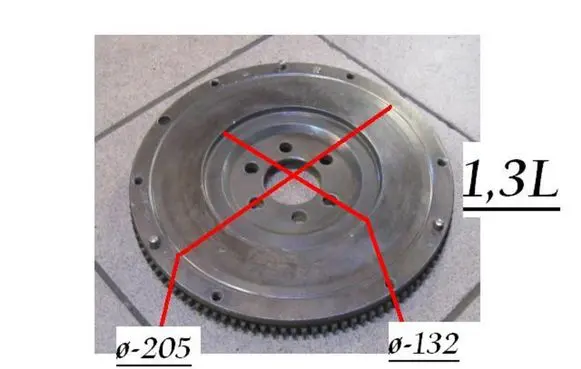 Volkswagen Jetta II Flywheel 030141025