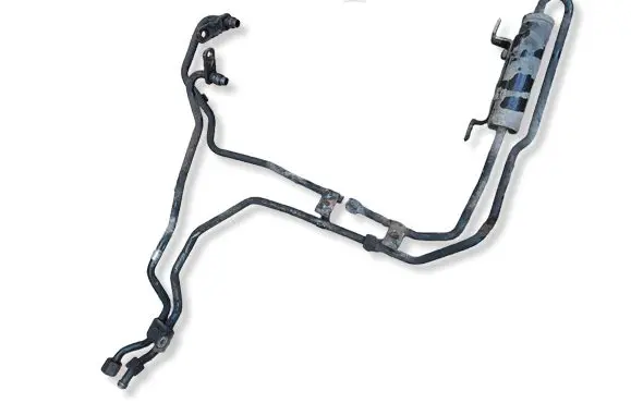 Audi A6 S6 C6 4F Gearbox oil cooler pipe/hose 4F0317227P