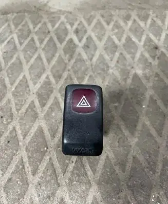 Volkswagen Golf II Hazard light switch 191953235 693901