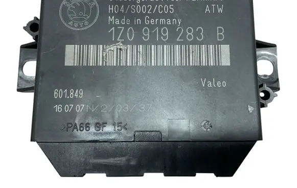 Skoda Octavia Mk2 (1Z) Parking PDC control unit/module 1Z0919283B