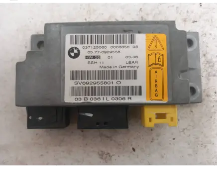 BMW 7 E65 E66 Airbag control unit/module 6929558 037125060
