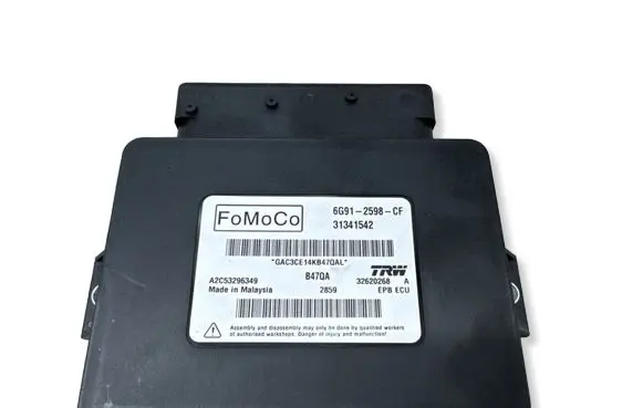 Volvo V60 Hand brake control module 6G912598CF 31341542 32620268