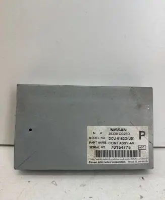 Infiniti FX GPS navigation control unit/module 28330CC26D DCU6162G 70154775
