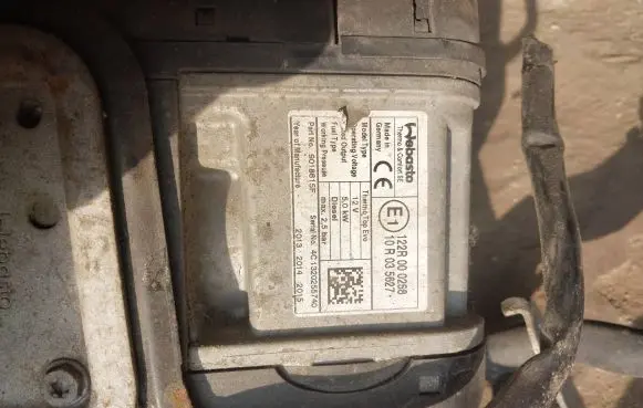 Citroen C5 Auxiliary pre-heater (Webasto) 9018615F