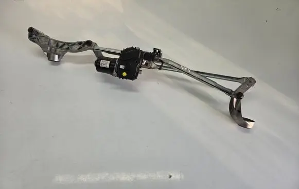 Front wiper linkage and motor