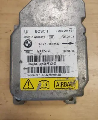 BMW X5 E53 Airbag control unit/module 65776962530 6962530 0285001681