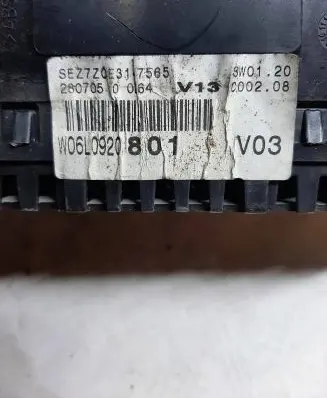 Seat Ibiza III (6L) Speedometer (instrument cluster) 110080104009A