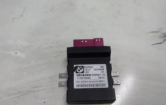 Fuel injection pump control unit/module