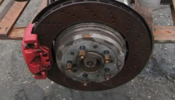 BMW 5 E60 E61 Brake discs and calipers set 