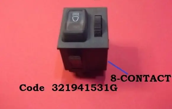 Volkswagen Scirocco Light switch 321941531G