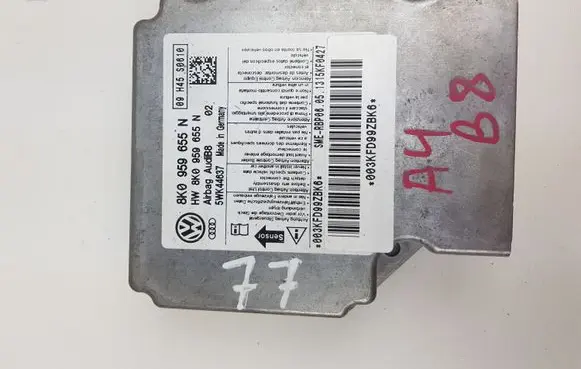 Audi A4 S4 B8 8K Airbag control unit/module 8K0959655N