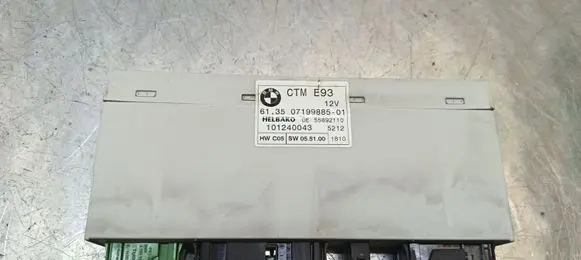 BMW 3 E92 E93 Sunroof control unit/module 07199885