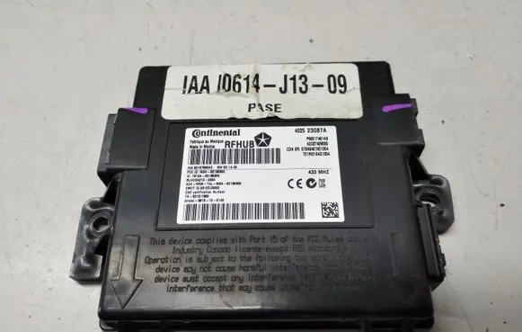 Dodge Durango Keyless (KESSY) go control unit/module 68217461AB P68217461AB