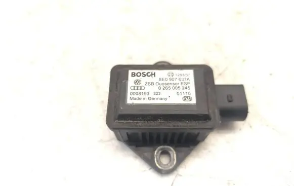 Audi A6 S6 C5 4B ESP acceleration yaw rate sensor 8E0907637A 0265005245
