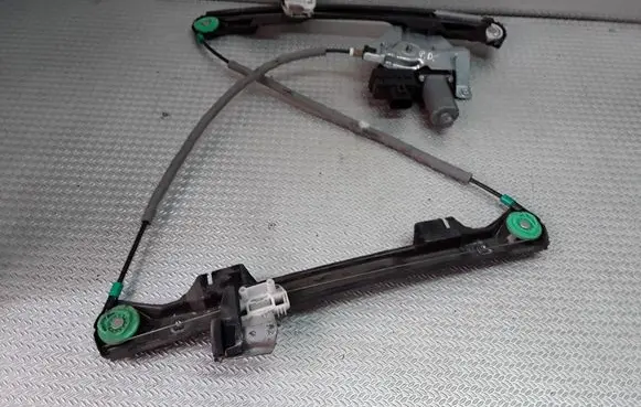 Jaguar X-Type Front door window regulator with motor 0130821947