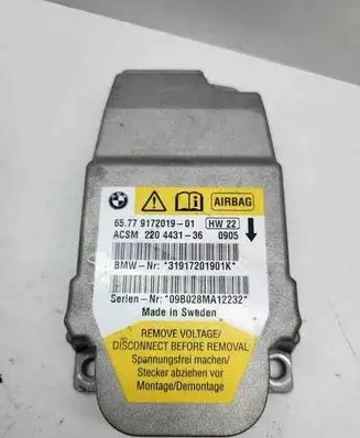 BMW 5 E60 E61 Airbag control unit/module 6577917201901 9172019