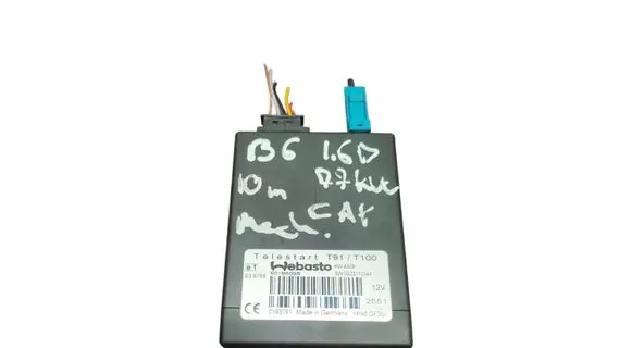 Volkswagen PASSAT B6 Auxiliary heating control unit/module 9019509B T91T100