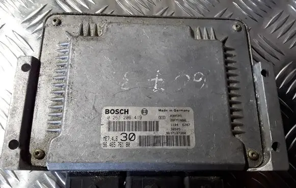 Peugeot 607 Engine control unit/module 0261206419 9646576180