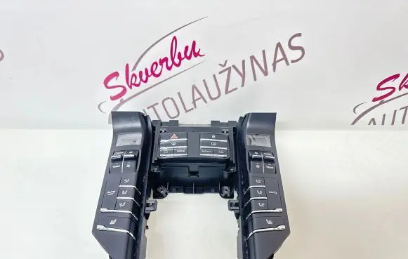 Porsche Cayenne (92A) Climate control unit 7P5907040AG 5HB010357 5HB01035718