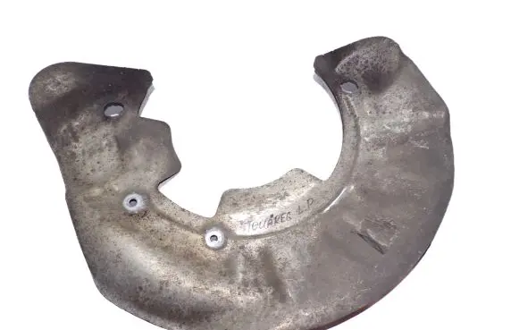 Volkswagen Touareg II Front brake disc dust cover plate 