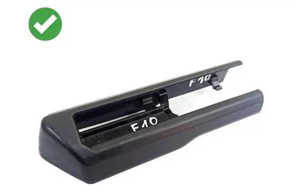 BMW 5 F10 F11 Front driver seat rail trim 7340341 60829010 30E0117