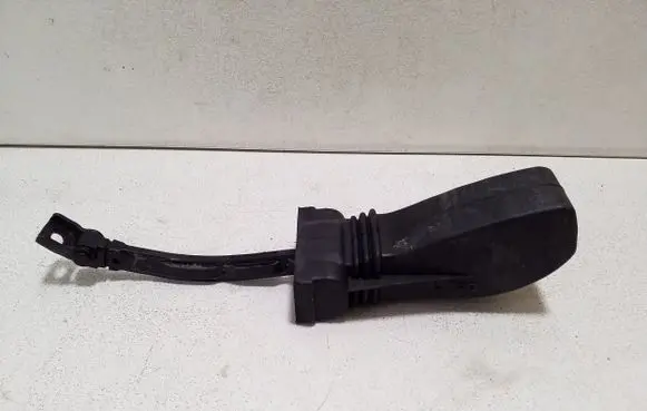 Front door check strap stopper
