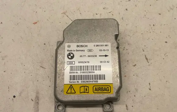 BMW 3 E46 Airbag control unit/module 6933238 0285001681 31693323800A