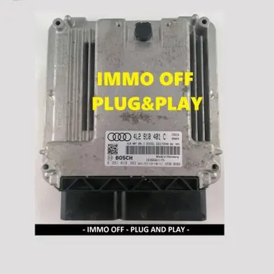 Audi Q7 4L Engine control unit/module 4L2910401C 0281018302 4L0907401C